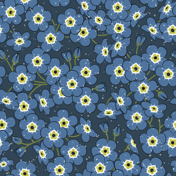 美丽的花卉图案图片下载