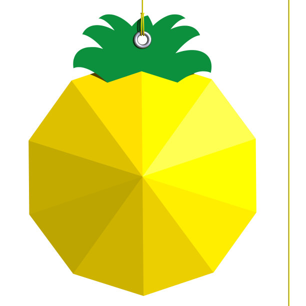 菠萝大标签图片下载