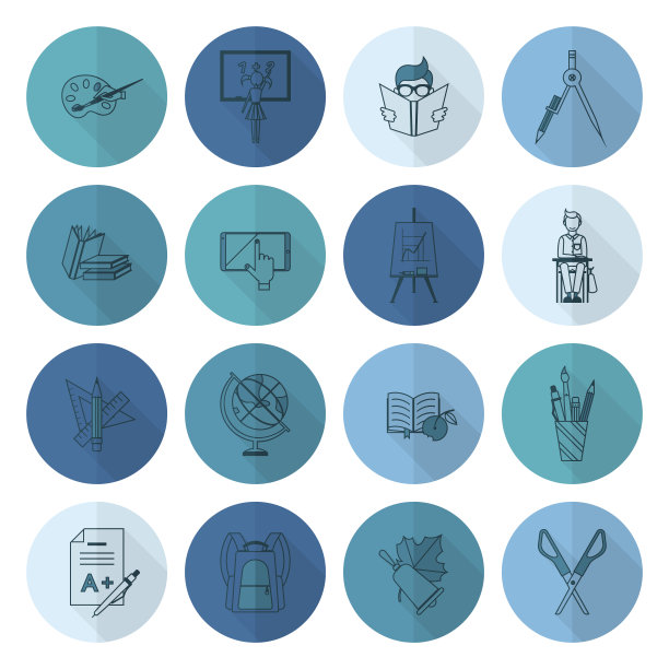 学校及教育图标图片下载