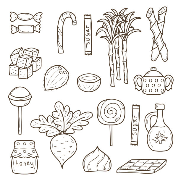 糖的来源图片下载