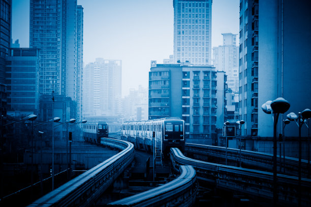 重庆移动地铁单轨图片下载