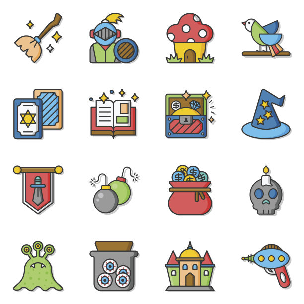 可爱的手绘角色图片下载