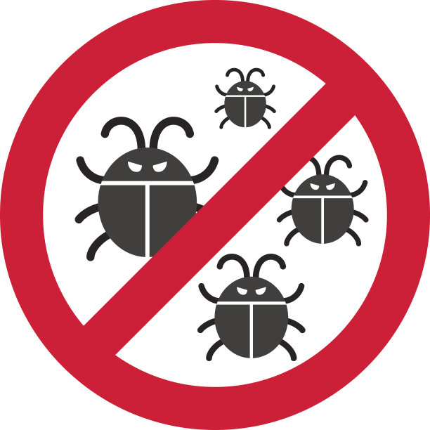 病毒bug矢量图图片下载