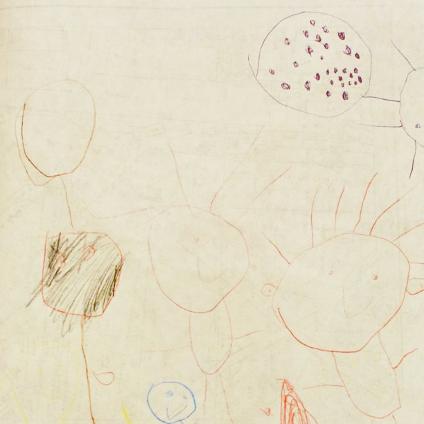 摘要儿童绘画素材图片