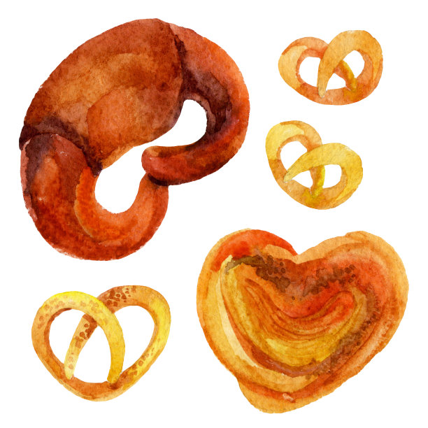 食物插画素材ID：125769640