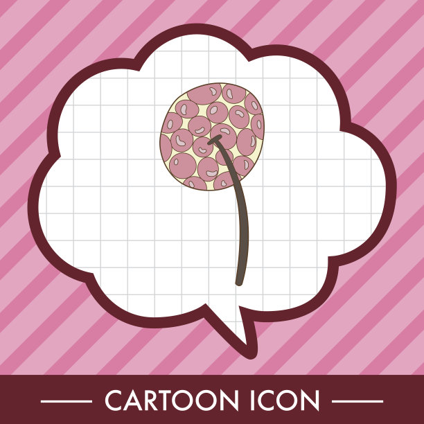 花卉主题元素向量，eps图片下载