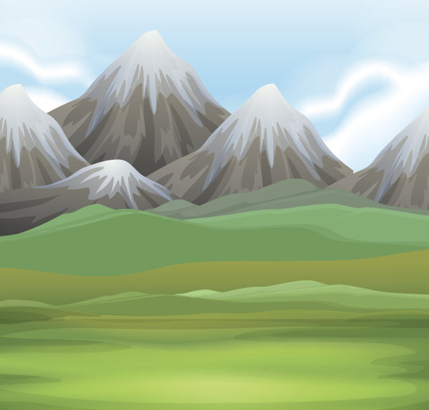 自然风光田野山脉图片下载