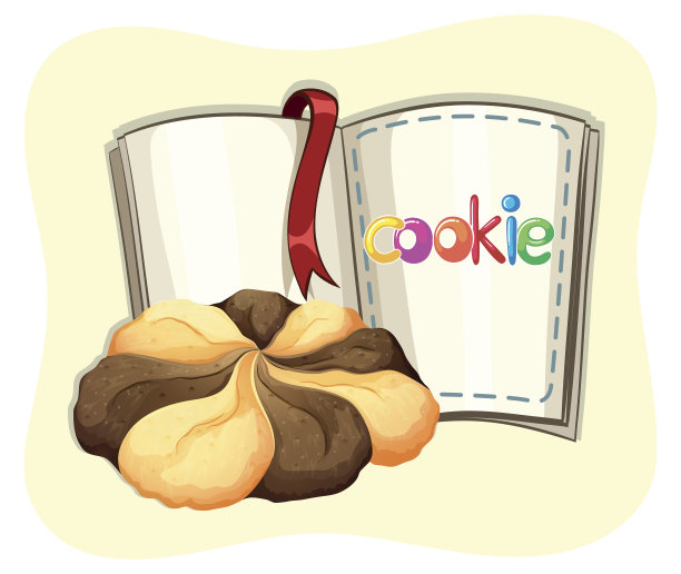 饼干打开书图片下载