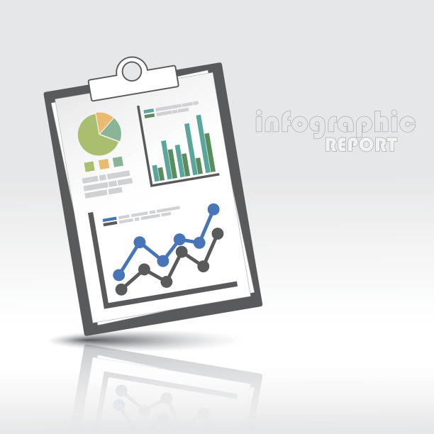 信息图表报告。图片下载