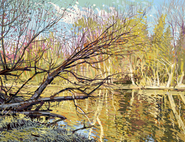 10月的颜色图片下载