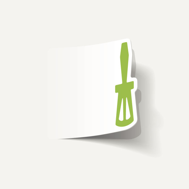 现实设计元素:螺丝刀图片下载