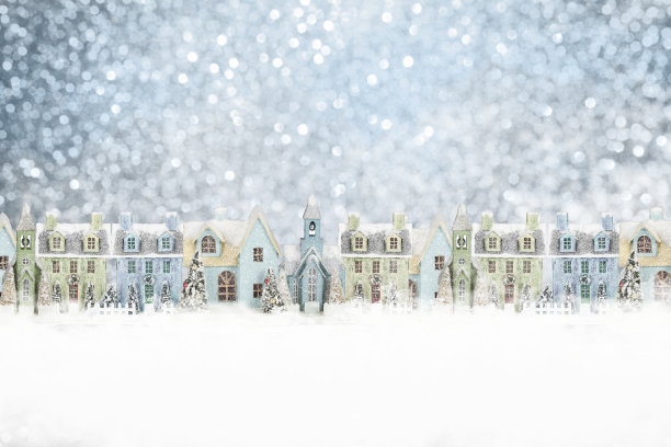 圣诞小镇图片下载