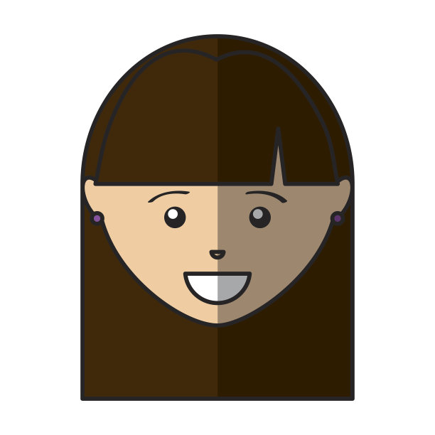 年轻女子头像图片下载