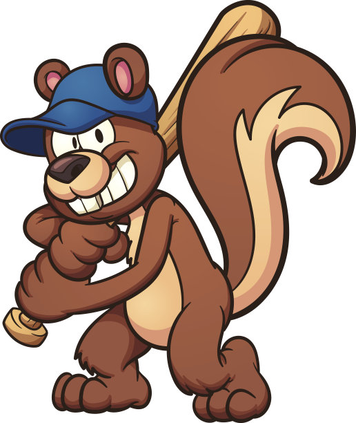 棒球松鼠图片下载