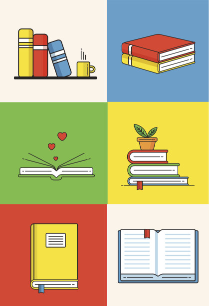 书集采用线条设计的潮流风格。图片下载