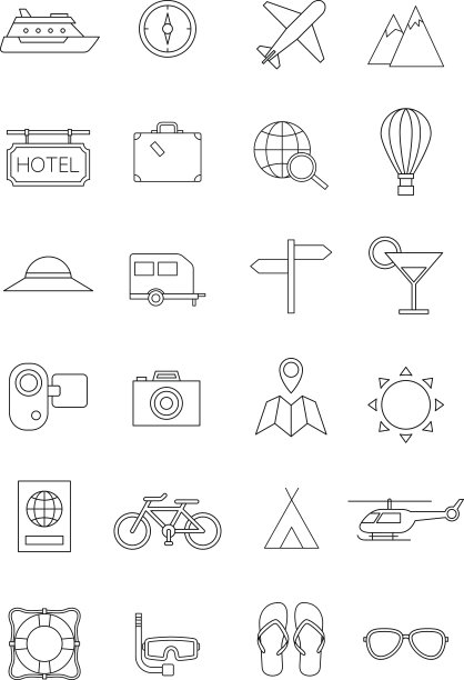 旅行旅行图标图片下载