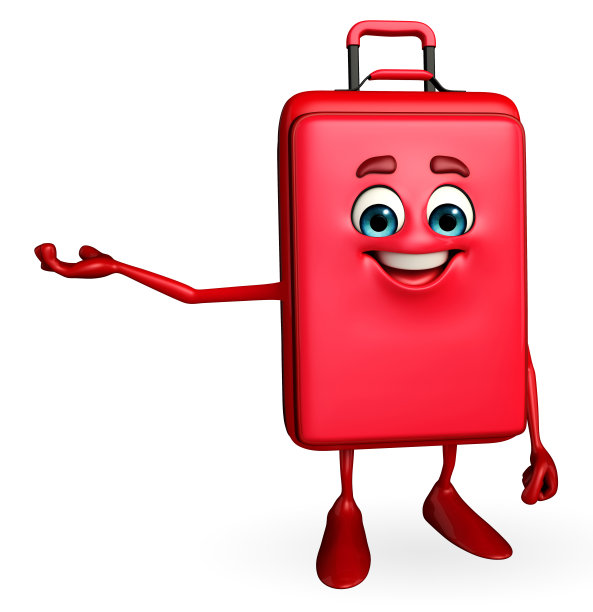 旅行袋人物正在呈现图片下载