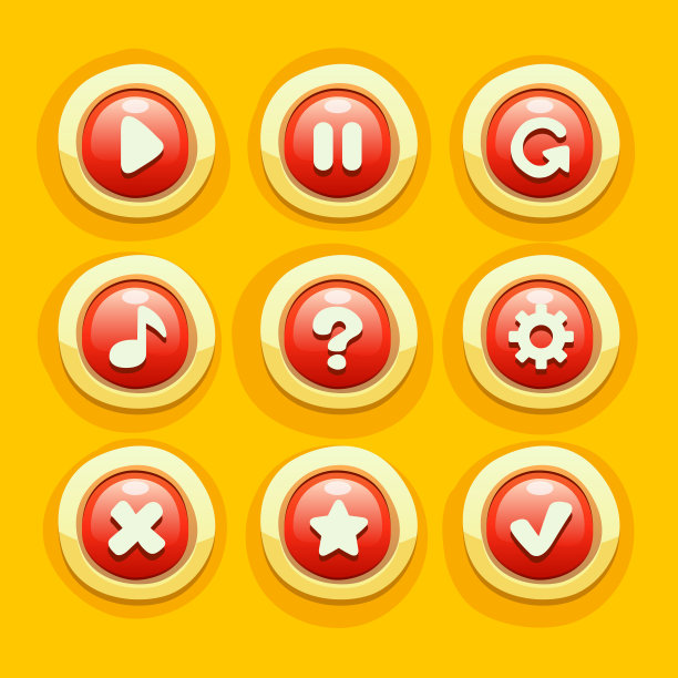 按钮游戏Ui01图片下载