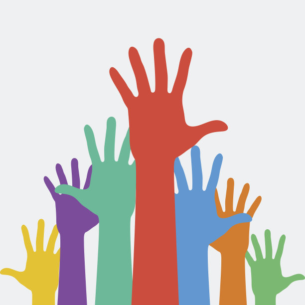 举起职业标志图片下载