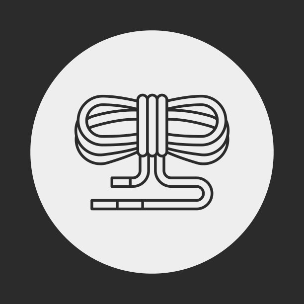 跳绳线图标图片下载