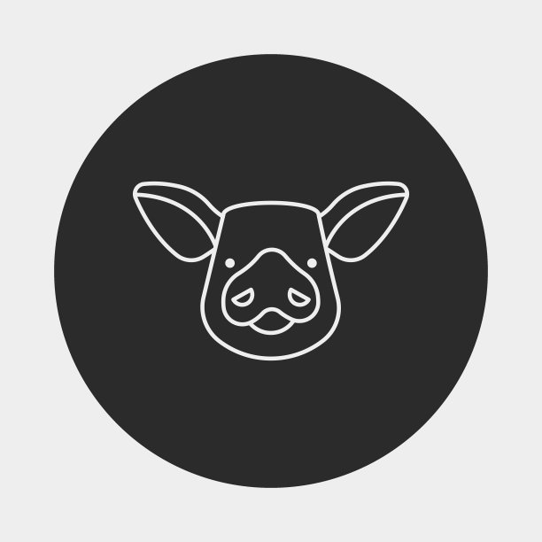 猪行图标图片下载