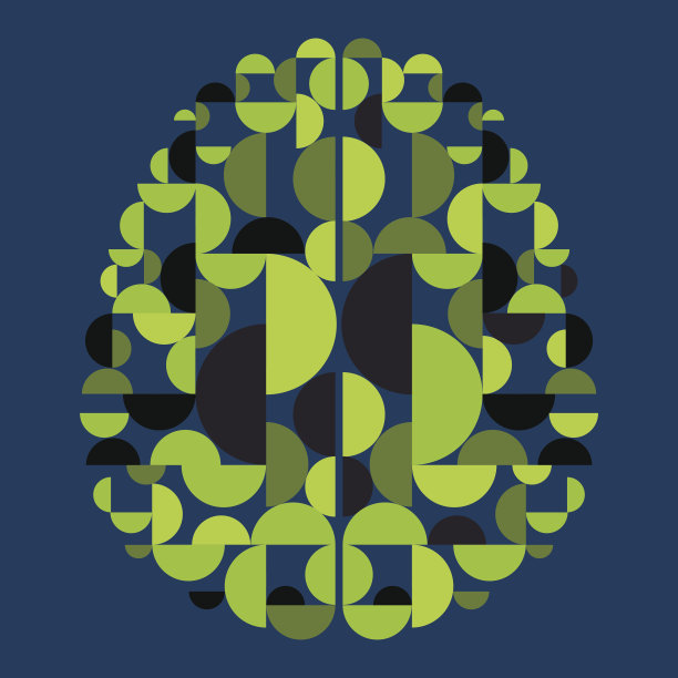 抽象的大脑图片下载