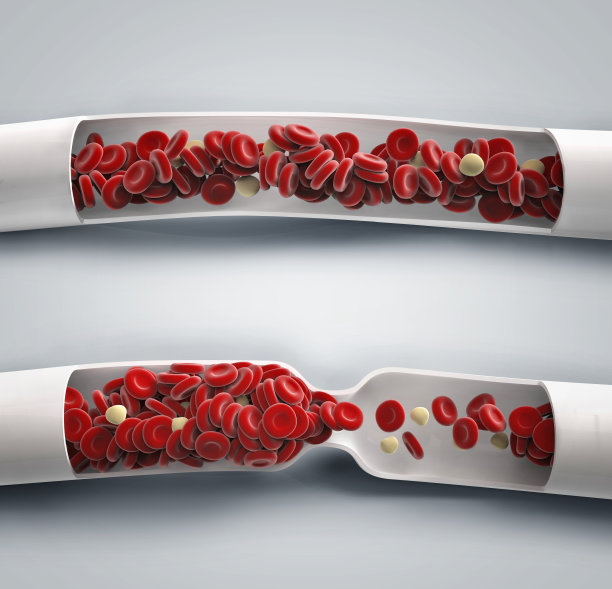 血液流动，血液凝结图片下载