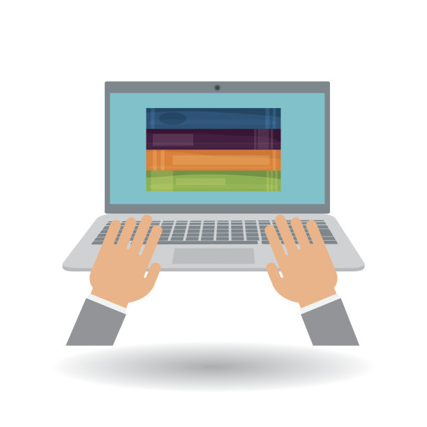 学习平面设计，矢量插图图片下载