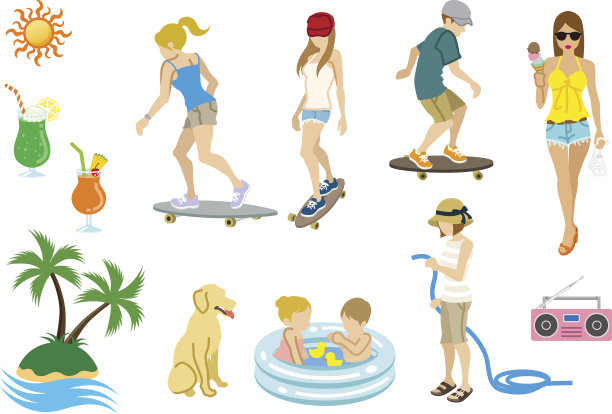 夏天人集图片下载