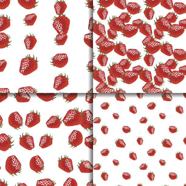 无缝模式设置草莓图片下载