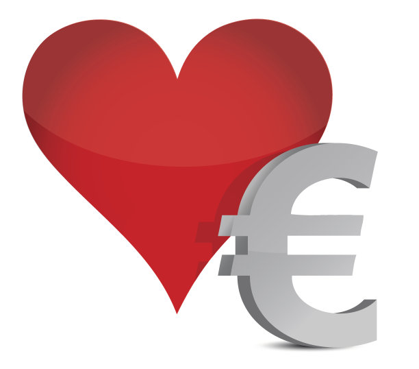 欧式心形插画设计图片下载