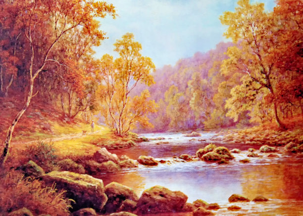 秋天的风景。图片下载