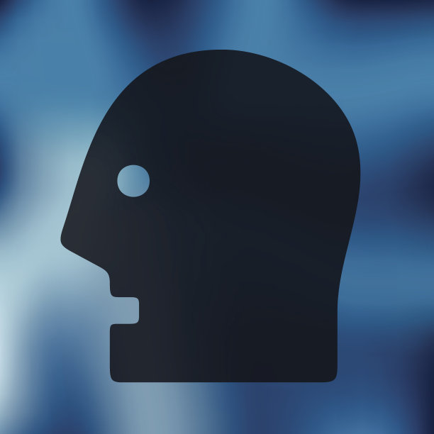 头部图标上模糊的背景图片下载