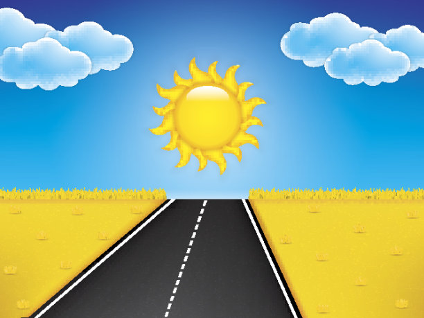 矢量景观背景图片下载