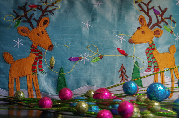 2014年圣诞枕头图片下载