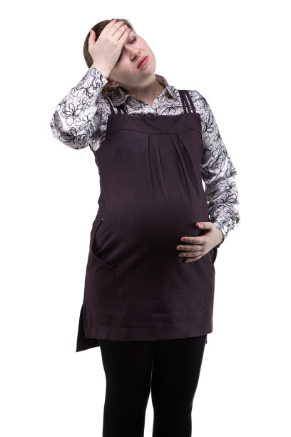 孕妇与头痛图片下载
