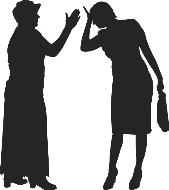 矢量剪影的人。图片下载