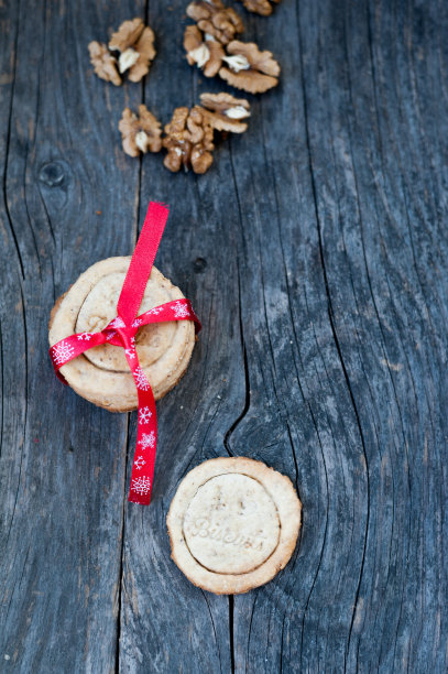 饼干和坚果图片下载