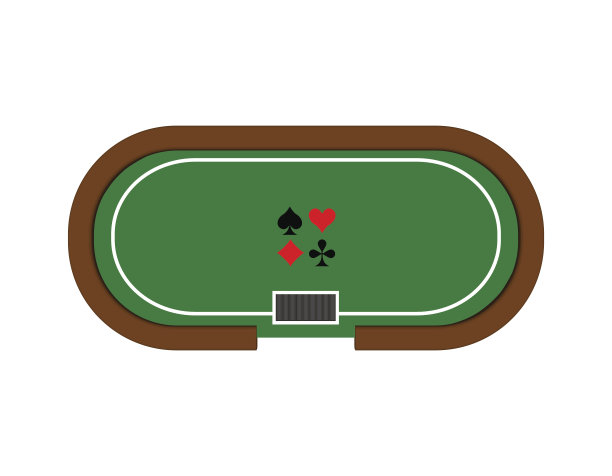 扑克表。3d矢量彩色插图。前视图。图片下载