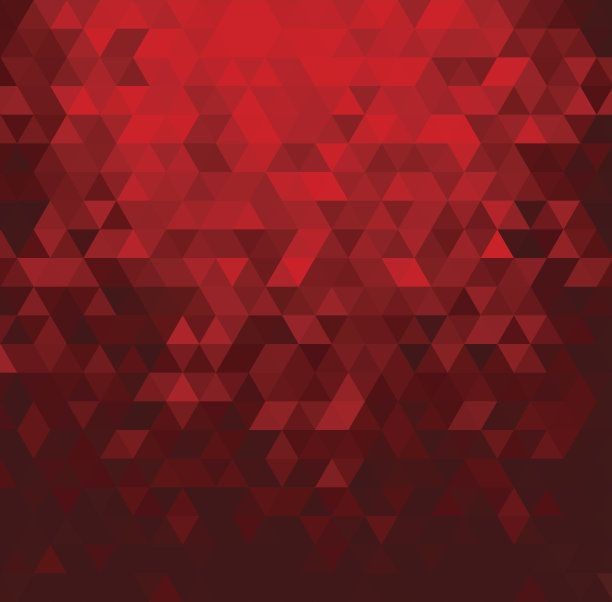 抽象背景与红色晶体素材图片