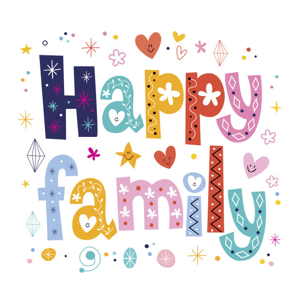 幸福的家庭图片下载