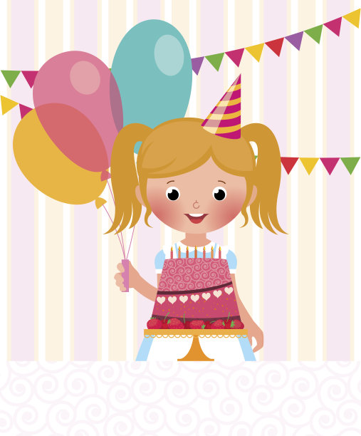 生日女孩图片下载