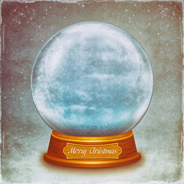 圣诞雪花球在垃圾摇滚背景图片下载