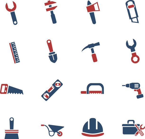 工作工具图标集图片下载