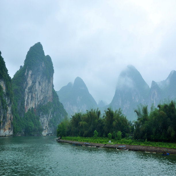 美丽的漓江风景图片下载