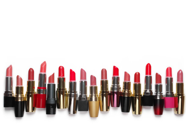 彩色化妆唇膏套装图片下载