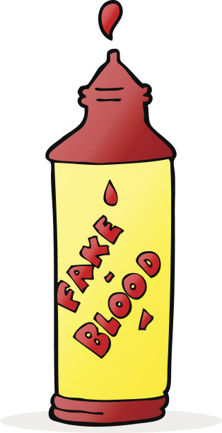 卡通假血图片下载
