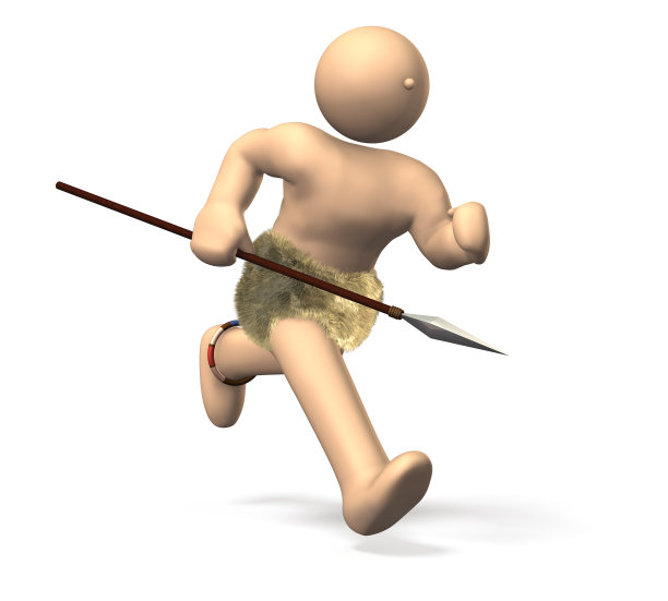 土著人用矛。图片下载