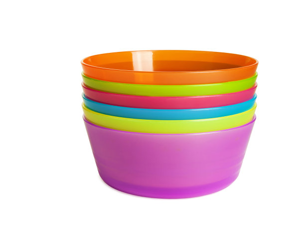 彩色的塑料碗图片下载