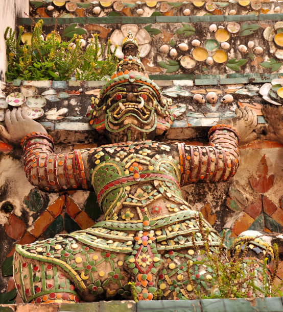 泰坦巨人泰国拉德，特写图片下载